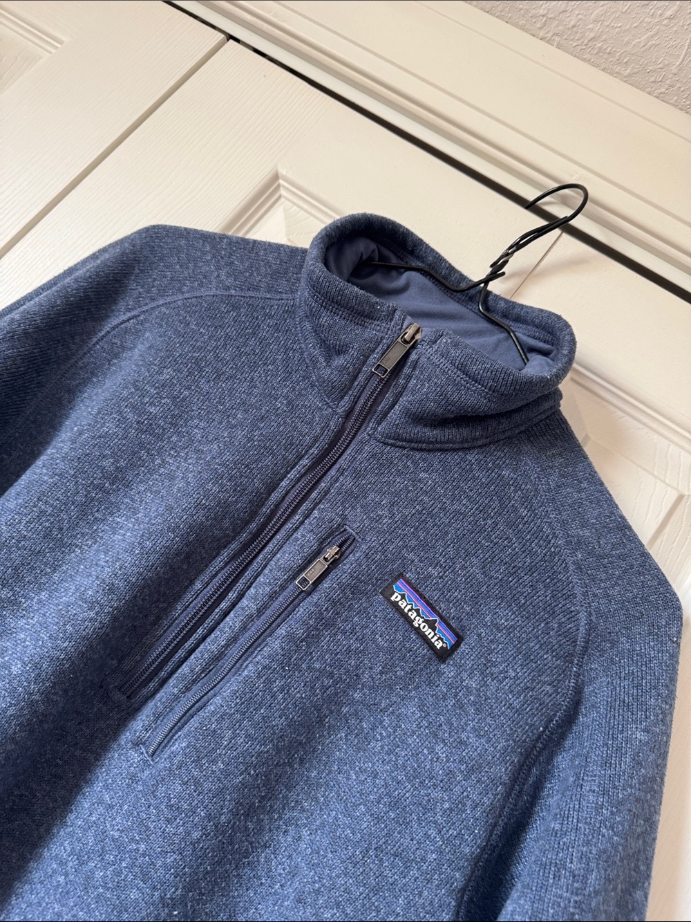Pantagonia Men's Better Sweater Fleece Heather Blue Size M